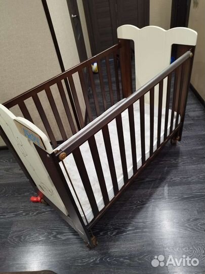 Детская кроватка micuna + бортики