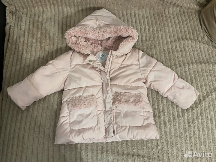 Куртка для девочки зима 86