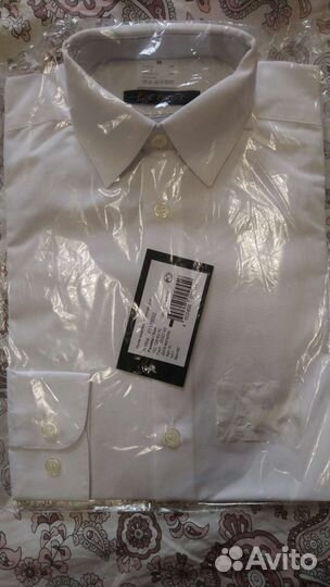 Белая рубашка на мальчика 122
