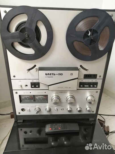 Катушечный магнитофон илеть 110