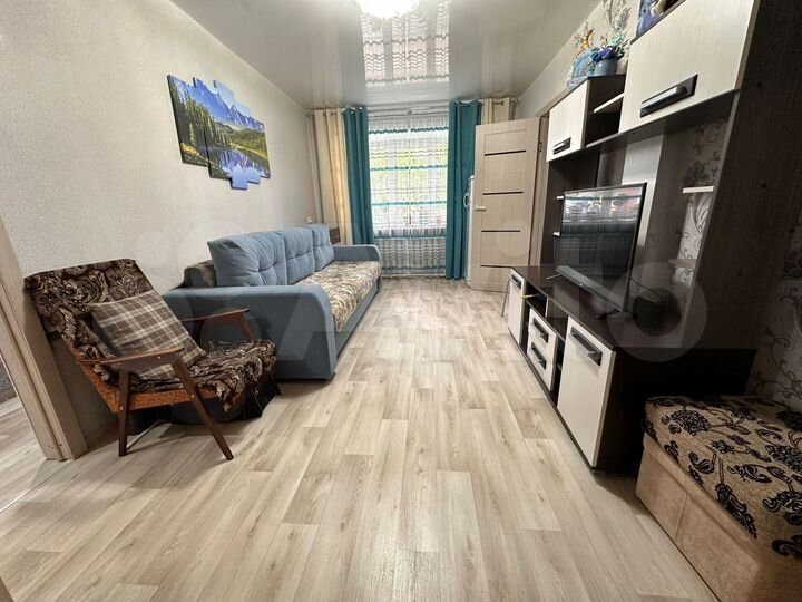 2-к. квартира, 43,9 м², 1/4 эт.