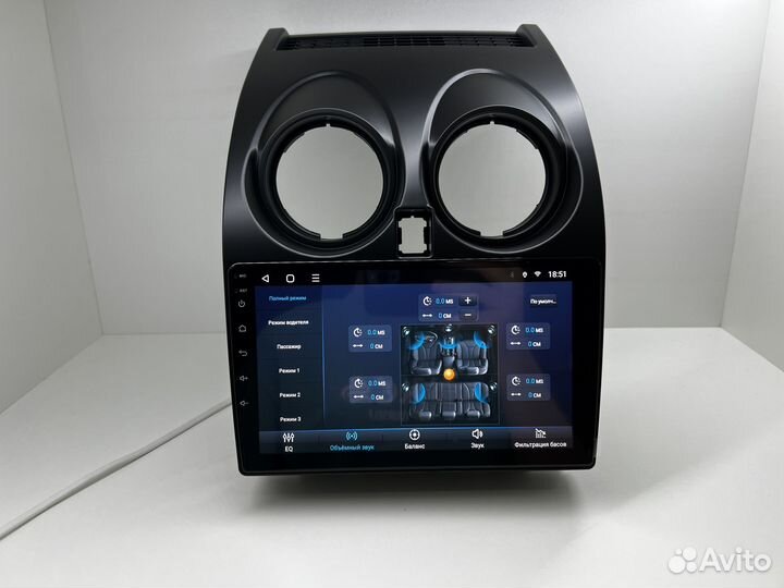 Магнитола Android Nissan Qashqai 2007-2014 3/32GB