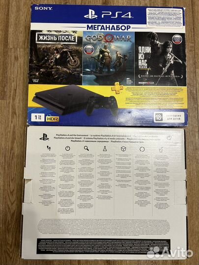Sony playstation 4 slim 1tb бу