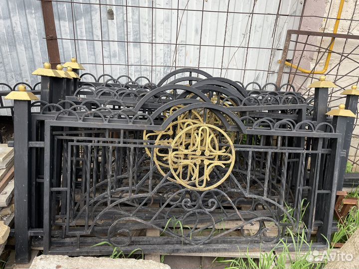 Металлическая оградка