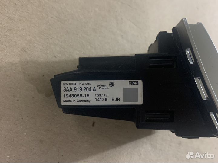 Volkswagen passat b7 часы