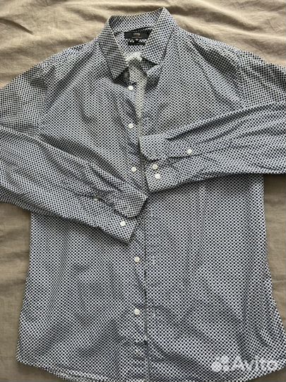 Рубашки мужские пакетом zara polo s 44