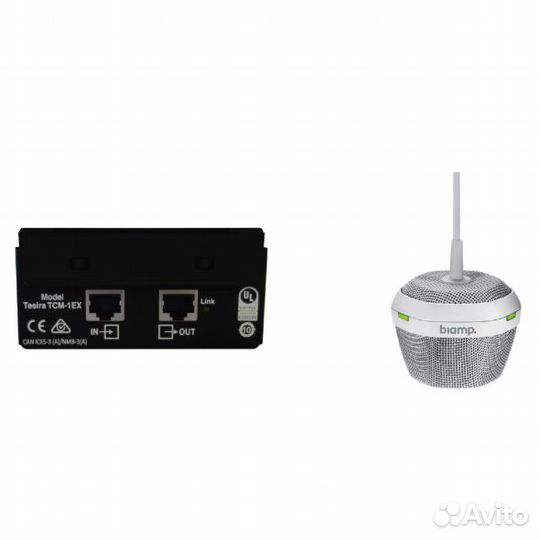 Микрофон Biamp parletcm-1EX white