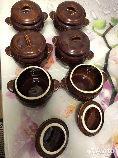 Горшок для запекания 6 штук