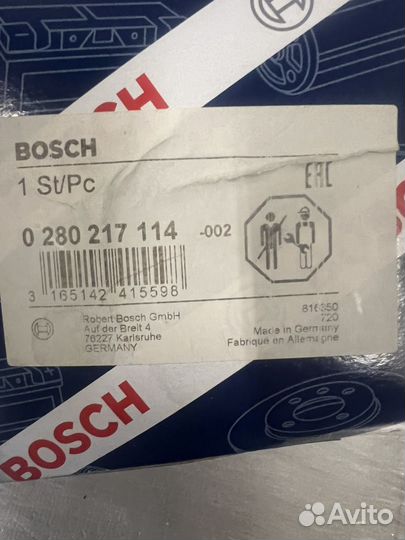 Новый расходомер воздуха для Mercedes-Benz