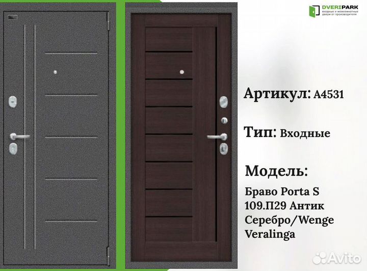 Двери входные