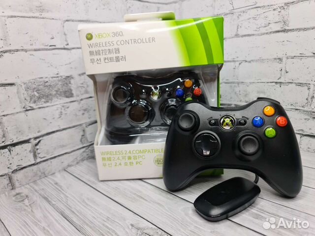 Беспроводной Геймпад Xbox 360/Pc с ресивером купить в Новосибирске ...