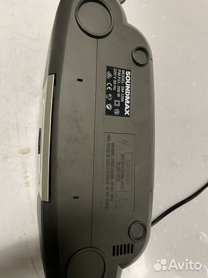 Касетный магнитофон Радиоприемник soundmax