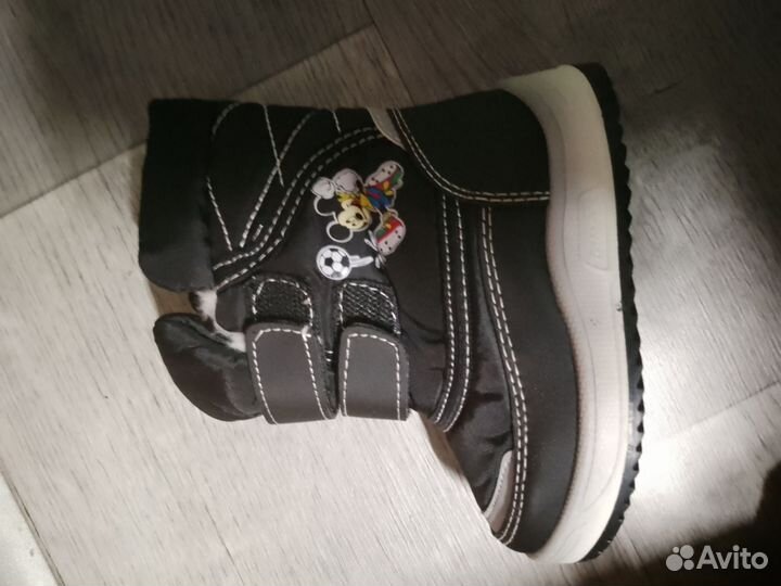 Ботинки зимние детские 21