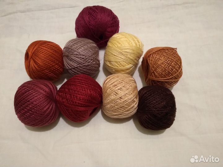 Нитки для вязания ирис
