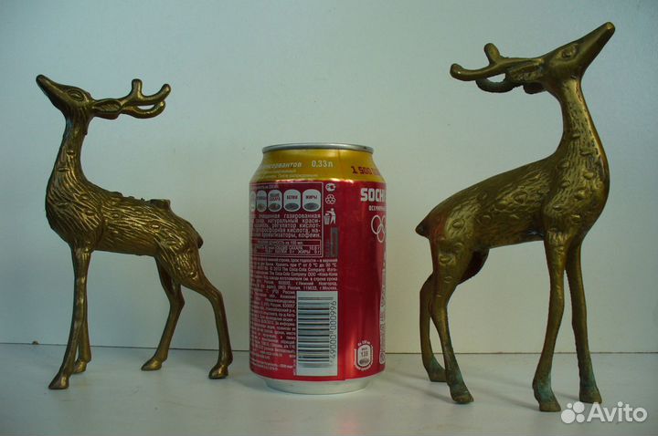 Олень.Латунь