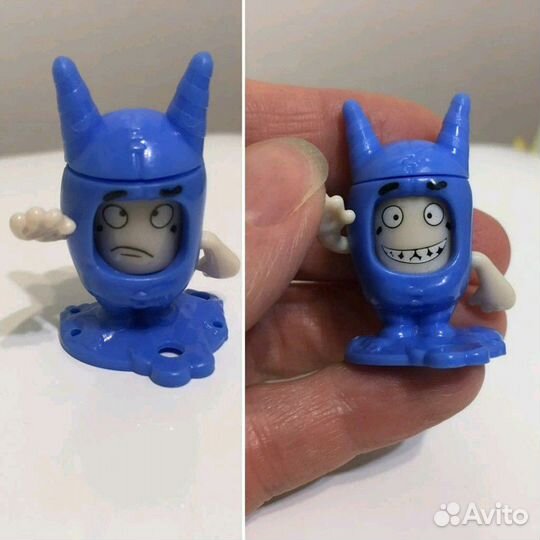 Игрушки от Киндер сюрприз Тачки Ниндзя Мопсы Марве