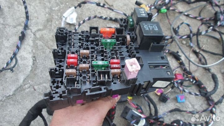 Шкода октавия а7 проводка под торпедная МКПП 1.6 л