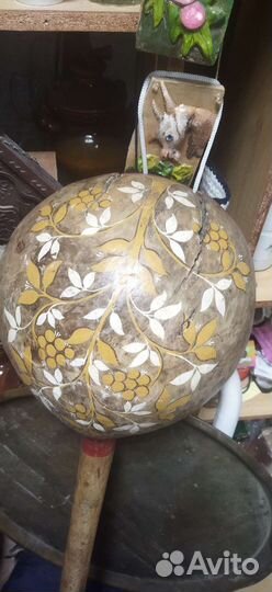 Огромная деревянная ложка