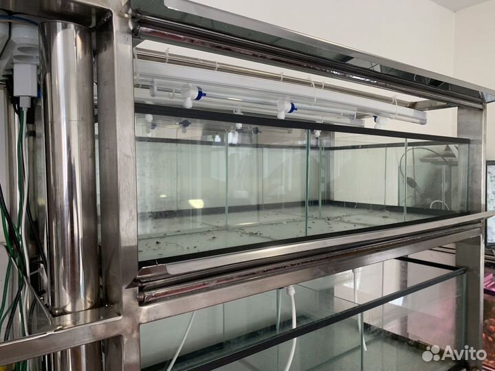 Аквариумные ферма из нержавейки