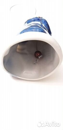 Набор колокол. Дед Мороз и Снегурочка, Кисл. фарф