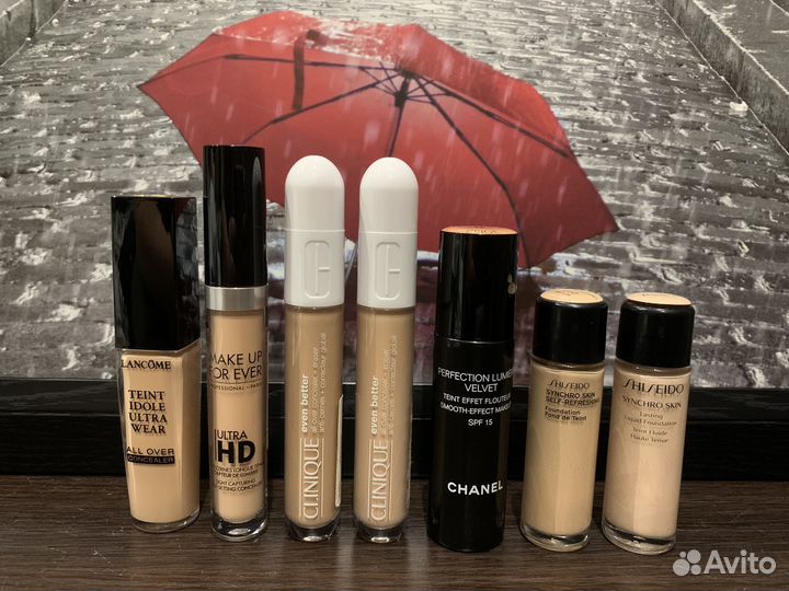 Тональный крем la mer, estee lauder, dior