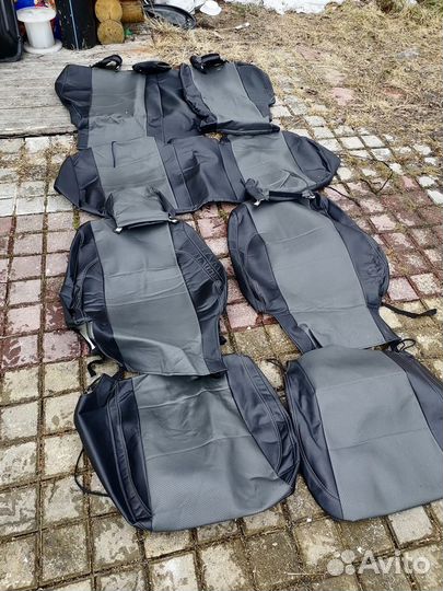 Автомобильные чехлы из экокожи