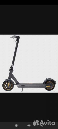 Электросамокат ninebot kickscooter max g30p black