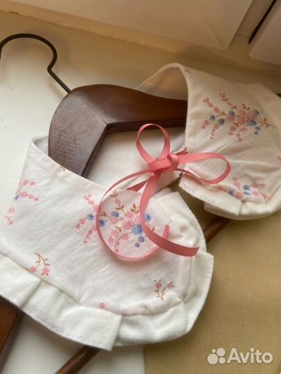 Накладной воротничок детский / вышивка/ handmade