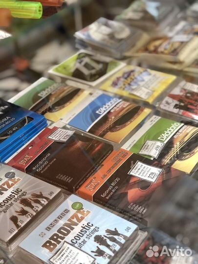 Струны для гитары новые