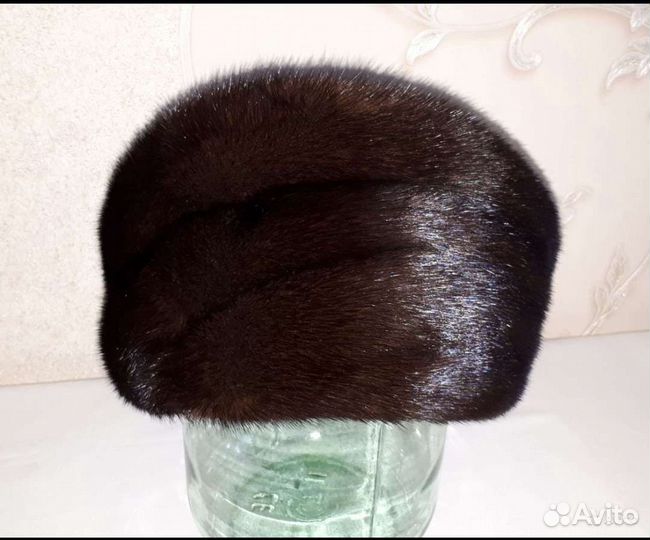 Шляпки и шапки -из норки, фетровая демисезонная