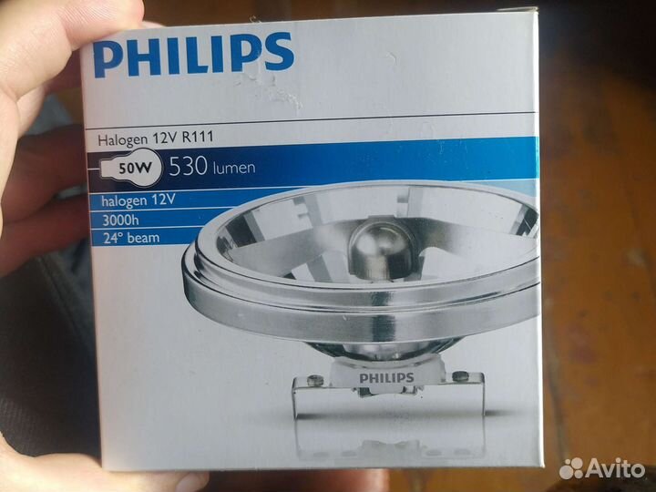 Галогеновая лампа филиппс
