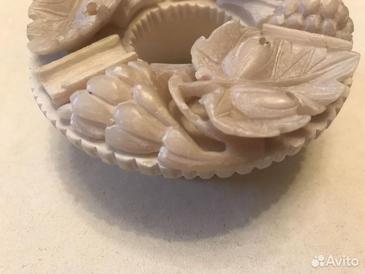 Пепельница мраморная винтажная