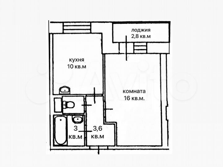 1-к. квартира, 33,8 м², 19/26 эт.