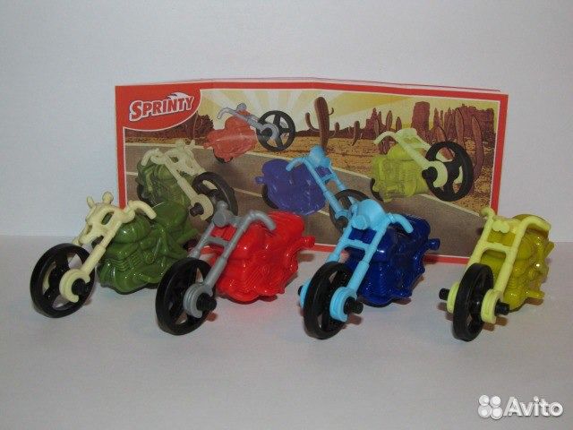 Киндер серия мотоциклы чопперы