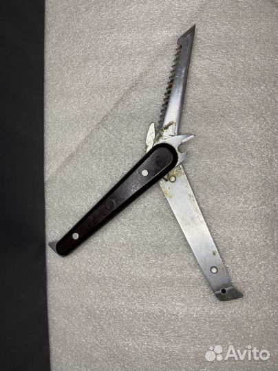 Редкий складной нож шарнирный рыбацкий СССР