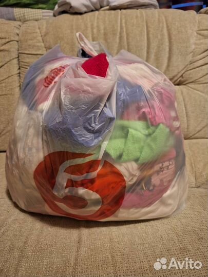Вещи пакетом на девочку 62-74