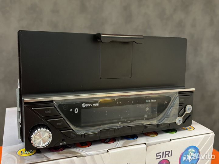 Автомагнитола bluetooth с держателем для телефона