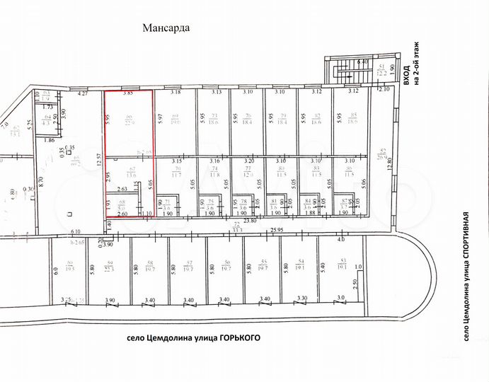 Помещение свободного назначения, 600 м²