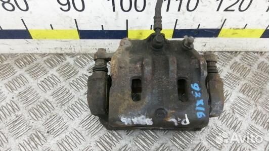 Суппорт тормозной передний левый opel antara (93X1