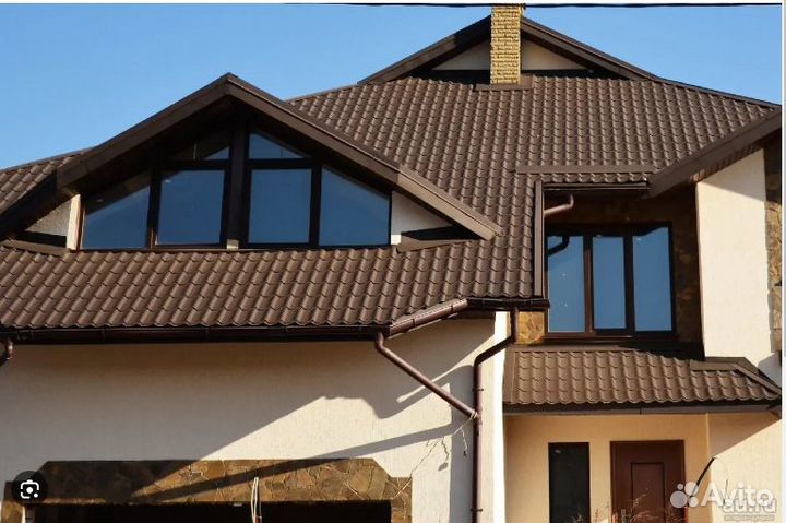 Металлочерепица Шоколад