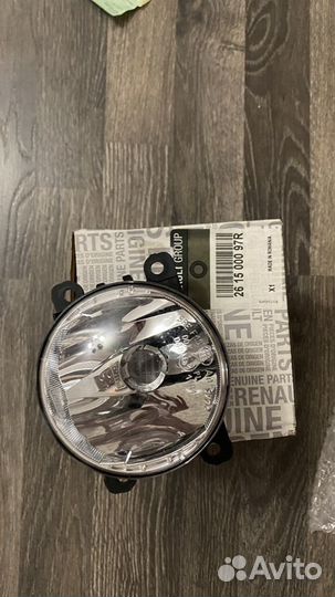 Противотуманная фара renault sandero