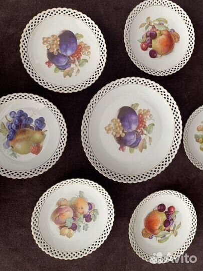 Набор тарелок,Фрукты» Шуманн