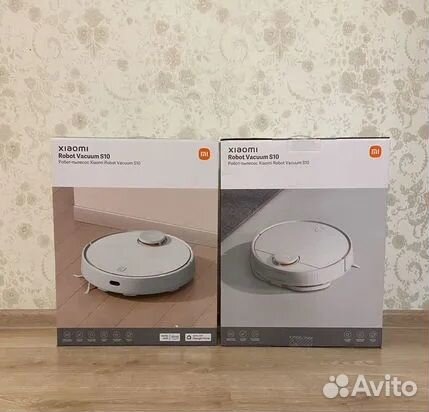 Робот-пылесос Xiaomi Robot Vacuum S10 RU Новый