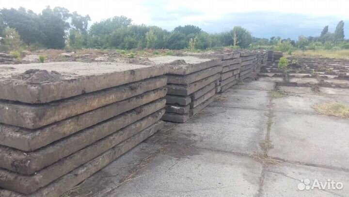 Плиты дорожные