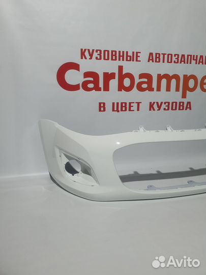 Бампер передний LADA Kalina 2 цвет белое облако