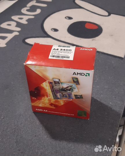 Процессор AMD A4-3400 Llano FM1 2.7GHz 2 core