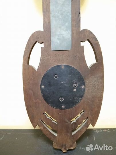 Антикварный Барометр с Термометром