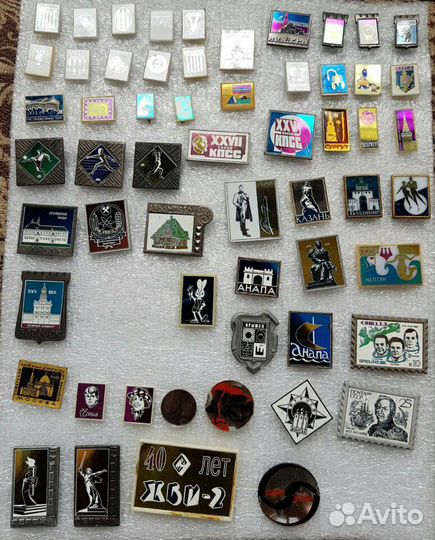 Значки СССР. Разные. Космос. Праздники. Детские