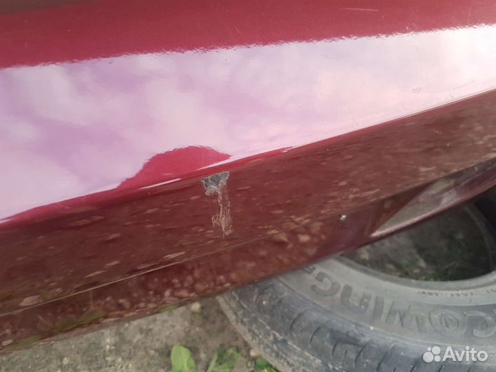 Бампер задний kia spectra