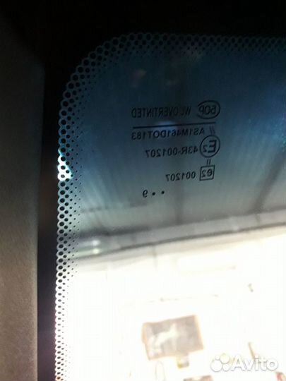 Лобовое стекло ваз 2123 